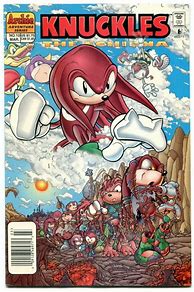 Image result for Sonic and Echidna Knuckles Comic Book