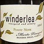 Image result for Winderlea Pinot Noir Legacy