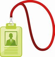 Image result for ID Badge Clip Art