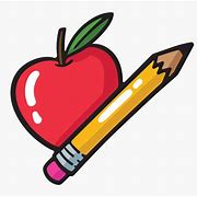 Image result for Teacher Apple Clip Art Free