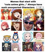 Image result for Brain Problems Anime Girl Meme