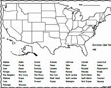 Image result for United States Study Map Printable