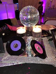 Image result for Disco Decoration Ideas