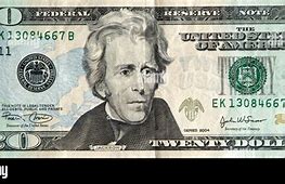 Image result for 20 Dollar Bill Us Currency