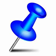 Image result for Blue Push Pin