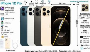 Image result for iPhone 12 Pro Specs Size