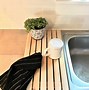Image result for Folding Wooden Dish Drying Rack
