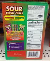 Image result for Warheads Sour Taffy Ingredients
