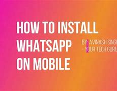 Image result for How to Install Whats App On iPhone 6