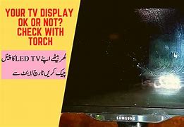Image result for LED TV Panel Flash Underneath