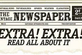 Image result for Newspaper Headlines Examples