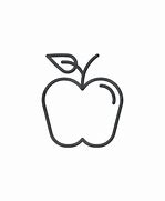 Image result for Vector Apple Outline