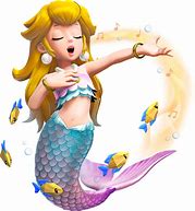 Image result for Princess Peach as a Mermaid