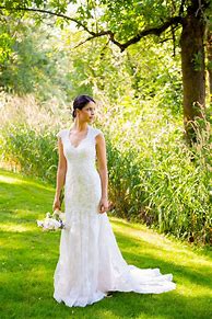 Image result for Cream Colored Wedding Dress