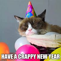 Image result for Grumpy Cat Happy New Year Mug