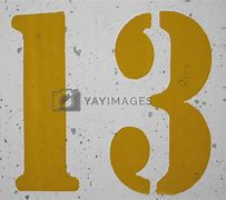 Image result for Yellow Number 13