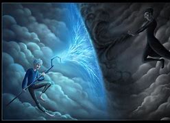 Image result for Rise of the Guardians Jack Frost vs Pitch
