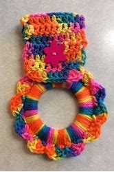 Image result for Easy Crochet Towel Holder Pattern