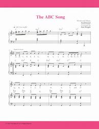Image result for ABC Song Piano Sheet Music