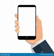 Image result for Hand Holding Phone Cartoon White Background