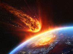 Image result for Astoroid On Fire Real Hitting Earth