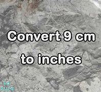 Image result for How Many Inches Is 9 Cm