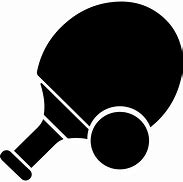 Image result for Table Tennis Paddle Outline