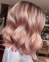 Image result for Natural Rose Gold Blonde Hair