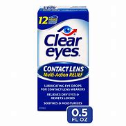 Image result for Clear Eye Contact Container
