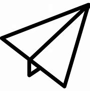Image result for IC Paper Plane Top SVG