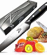 Image result for Serrated Kitchen Knives