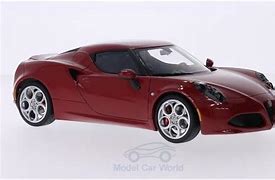 Image result for Alfa Romeo 4C Red Model Car