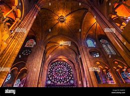 Image result for French Gothic Stained Glass Notre Dame