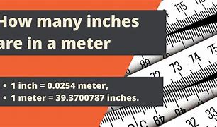 Image result for How Many Inches in a Meter