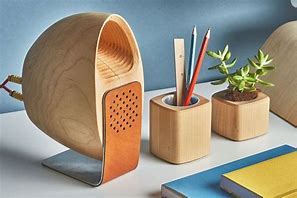 Image result for Mini Speakers Wood