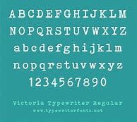 Image result for Typewriter Font DaFont