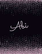 Image result for Abi Name Wallpaper