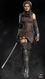 Image result for Female Assassin with Sword