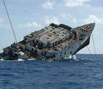 Image result for sinking ships