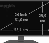 Image result for 24 Inch TV Size