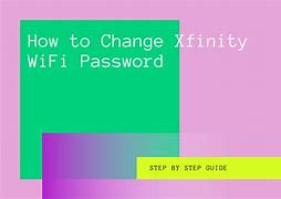 Image result for How to Change My Xfinity Wifi Password
