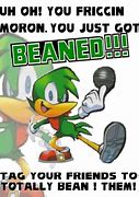 Image result for You Just Got Beaned Meme