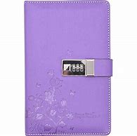 Image result for Purple and Gold Lock Diary
