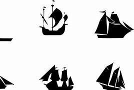 Image result for Clipper Ship Silhouette