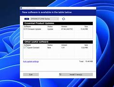 Image result for Epson Software Updater Options