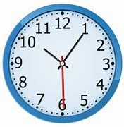 Image result for Analog Clock with Second Hand