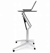 Image result for Adjustable Height Computer Stand