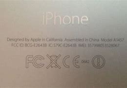 Image result for Imei On Back of iPhone 5S