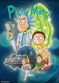 Image result for Rick and Morty Cover Art