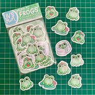 Image result for Frog Mini Stickers